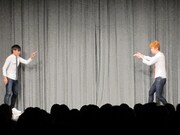 「水戸黄門」ではシンプルな英語で大迫力の水戸黄門を表現。