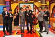 「さんま・ジュニア　まさかのさんマネー！」の出演者たち。(c)KTV