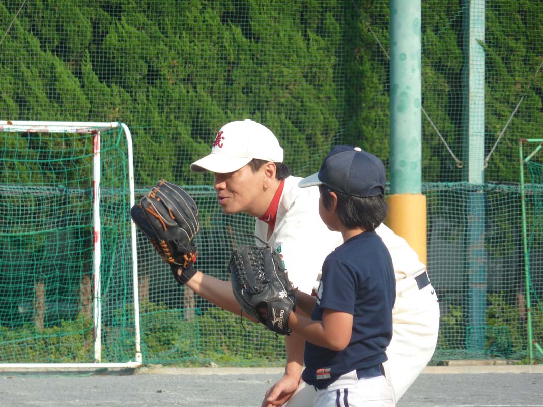 熱血指導中の上田。(C)テレビ朝日