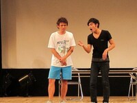 きよちゃんぽんがケンドーコバヤシ、伊藤が千原ジュニアのモノマネで、「にけつッ!!」を再現。