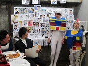 ガンダム＆ガンボーイ。ジョンジョン西澤は「はじまざ」好きが高じて、芸人の道へ。