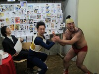 ソフトボックス上村のザンギエフには藤本もテンションアップ。