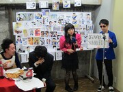 アルバムと宣伝ティシュ持参で訪れたミステリーウーマンfeat.卍。