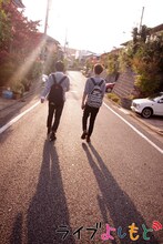 携帯サイト・ライブよしもとの「さんぽ友」第3回に登場する、ボーイフレンド黒沼とあわよくば小川。