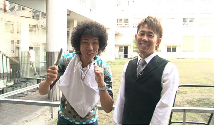 DVD「トータルテンボスの地上波即戦力TV～ゴールデン編～」一場面。