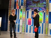 司会の品川庄司。そっけない品川に庄司は「久々に会ったんだから話すこといっぱいあるだろう！」とゴネた。