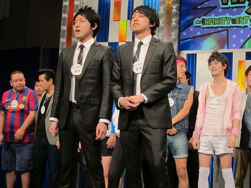 ダイタクはネタ「魂が抜けていく」を披露。「こういう場に双子がいるの大事」と選抜決定。