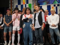 まえうしろは「ルックスとネタが全然違う。見ためTSUTAYAの店員みたい」と退場。