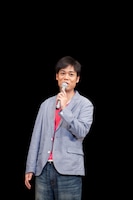 「笑顔の力」総合MCを務めたネプチューン名倉。