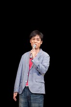 「笑顔の力」総合MCを務めたネプチューン名倉。