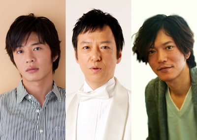 来年2012年1月5日より毎週木曜日に放送されるドラマ「デカ黒川鈴木」（読売テレビ・日本テレビ系）。写真は出演者の板尾創路（中央）、田辺誠一（右）、田中圭（左）。