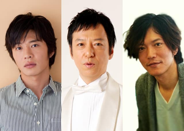 来年2012年1月5日より毎週木曜日に放送されるドラマ「デカ黒川鈴木」（読売テレビ・日本テレビ系）。写真は出演者の板尾創路（中央）、田辺誠一（右）、田中圭（左）。