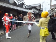 ゴールの瞬間。(c)吉本興業