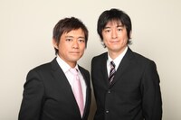 「THE MANZAI 2011」の決勝大会に進出することが決まった博多華丸・大吉。