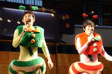 「ムッシーズ」の一員として登場したしずる。