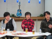 前回呼ばれなかったひとりとバカリ。ひとりはスケジュールの都合、バカリは単独ライブ前だったためとのこと。