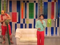 ナベの代わりに登場したオカマエダヒロユキ。