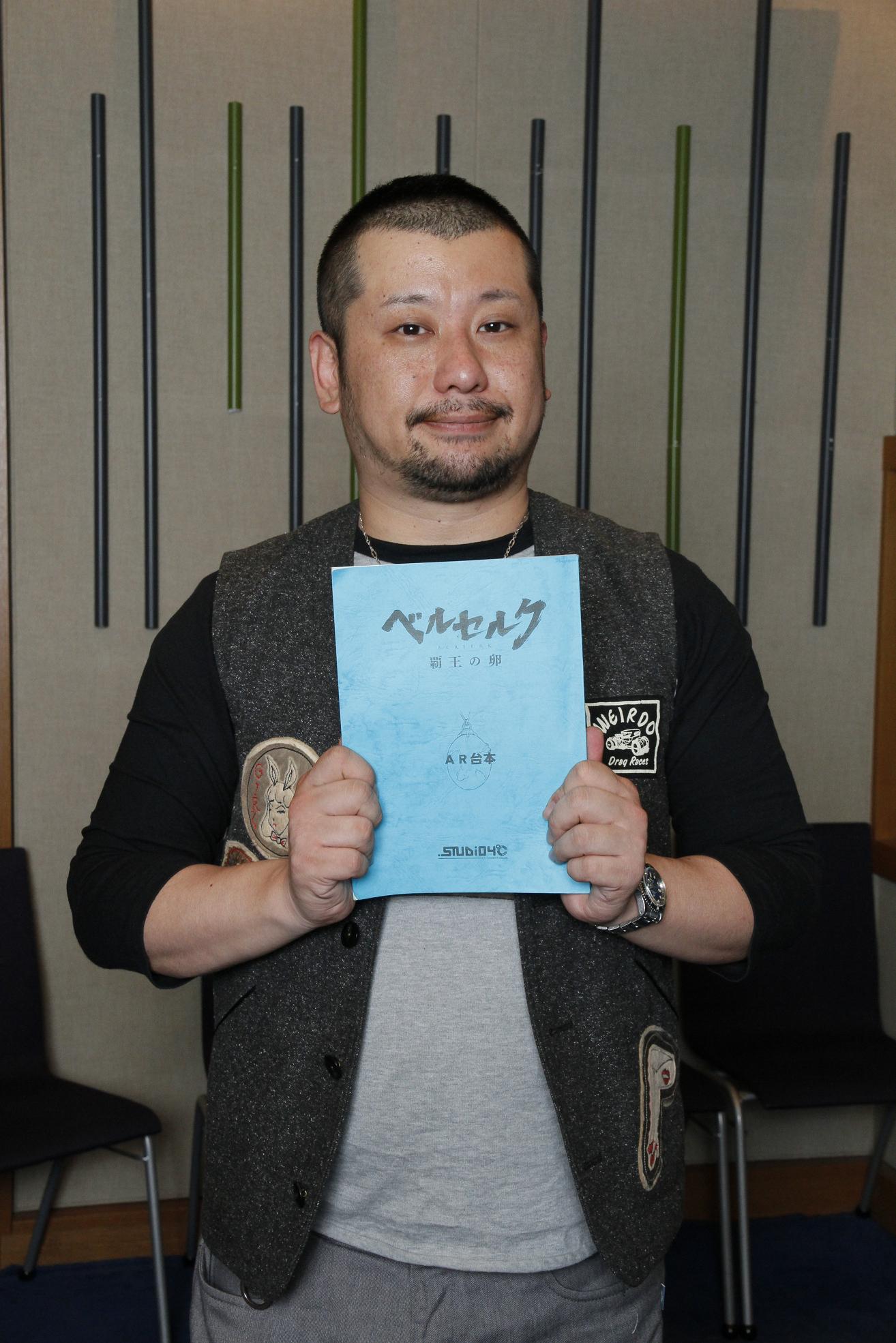 ケンドーコバヤシ(c)三浦建太郎（スタジオ我画）・白泉社/BERSERK FILM PARTNERS