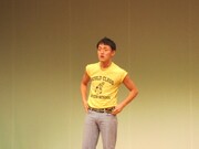 神宮寺しし丸は1人でトレンディドラマを熱演。エンディングでは、トップリード新妻にネタを直してもらったことを明かした。