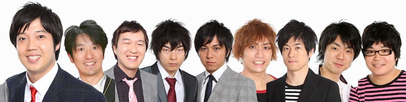 「ロシアンモンキー川口とツアーに行こうツアー!! vol.3 ～バレンタインのお返し先にしておきます。～」に参加するロシアンモンキー、LLR、ミルククラウン、ライス、ポテト少年団・菊地。