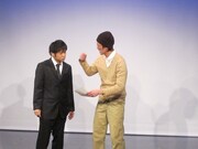 さんびーち・ひょうご作の「無職」では自ら長セリフを披露。その甲斐あって名作の誕生となった。