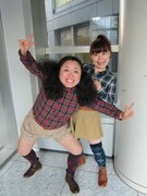 江上（左）は、「クリアアサヒ（上戸彩編）」のCMに出演中。