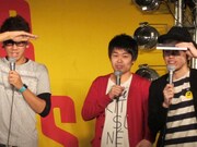 ジューシーズ松橋。仕事の都合で途中退場したものの、村上のコートを着て再登場するなど会場を沸かせた。