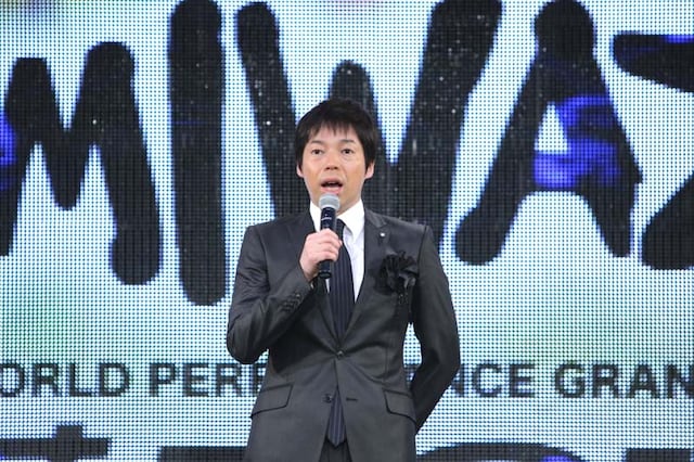 2012年1月8日（日）放送の「KAMIWAZA～神芸～2012」で司会を務める今田耕司。(c)ABC