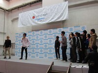 「バトルステージ」のリハーサルの様子。