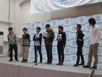 「バトルステージ」のリハーサルの様子。