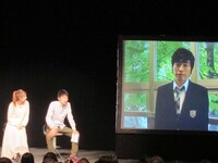 主人公のクラスメイト役の村上。キザなセリフが連発で、稲垣は「何を言っているのかわからない」とコメント。