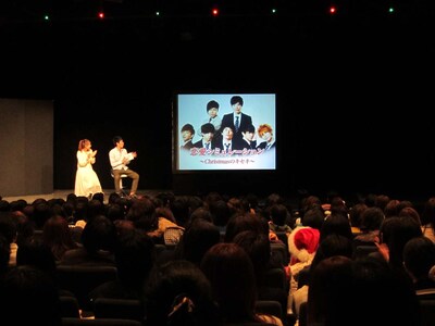 12月25日、新宿・ルミネtheよしもとにて開催された人気ノイベントライブ「恋愛シュミレーションゲーム～Christmasのキセキ～」。