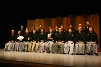 DVD「落語研究会 五代目桂文枝 名演」と書籍「五代目文枝論（仮）」の発売記念会見。（c）吉本興業