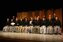 DVD「落語研究会 五代目桂文枝 名演」と書籍「五代目文枝論（仮）」の発売記念会見。（c）吉本興業