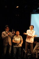 「仕分けゲーム」で早々の脱落が決定してしまったアンガールズ田中（右端）。