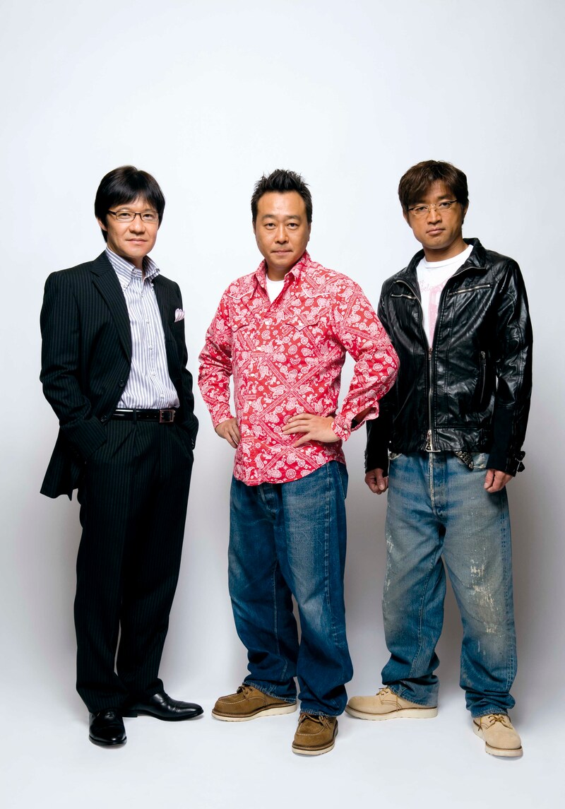 「内村さまぁ~ず」に出演している内村光良とさまぁ~ず(左から)。。(c)2012 内村さまぁ~ず製作委員会 (c)2012 Aniplex Inc