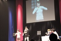 ファッションショーで客席の女性からも「かわいい！」と好評だった少年少女・阿部の衣装。