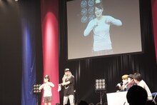 ファッションショーで客席の女性からも「かわいい！」と好評だった少年少女・阿部の衣装。