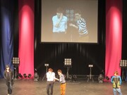 「チャラ王決定戦!!」に登場したオリエンタルラジオ藤森、ベイビーギャング、マテンロウ大野。