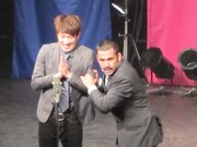 ボーイフレンド黒沼のボケには、相方の宮川がいつものツッコミをしたことから、ほかの芸人も宮川のツッコミをマネすることに。