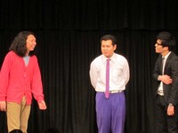 やしろの親戚たちの面白さを明かしたパンチ浜崎。ノーパンチはその不可解さに「聞いたことある単語なんだけどくっついたことがない」と困惑。