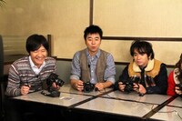 「内村写真部」に出演する内村光良、よゐこ（左から）。(c)BeeTV