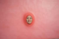 ほほえむ口内炎さん。