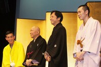 取材会の一場面。