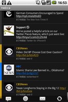 博士が「My5」として選んだアプリの1つ「twicca」。