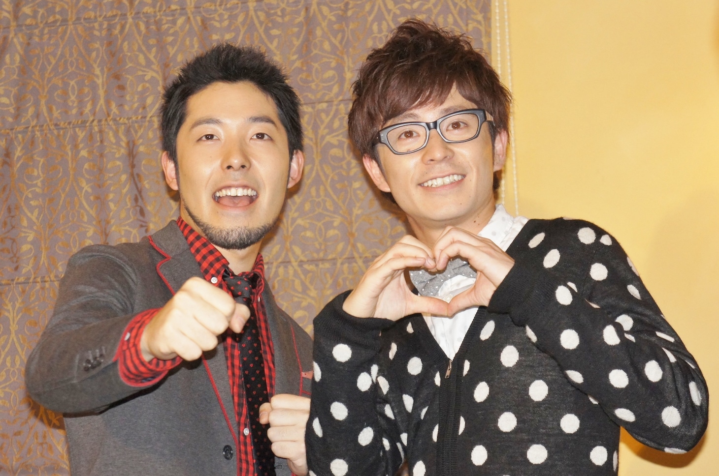 新番組「君たちナイスカポー～SEX鑑定団～」でMCを務めるオリエンタルラジオ。