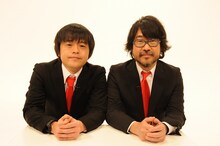 「企画ばかり」のバカリズムと倉本美津留。(c)中京テレビ