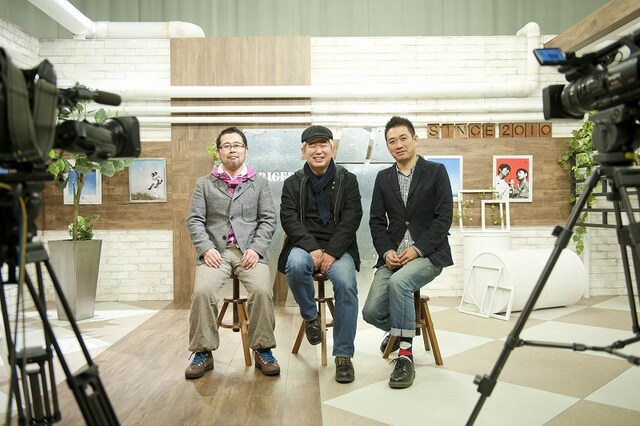 テレビ情報誌「TV Bros.」に登場した藤村忠寿（北海道テレビ）、土屋敏男（日本テレビ）、西田二郎（読売テレビ）。(c)TVBros. / ただ（ゆかい）