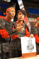 中部ブロックの代表食材「イセエビ粉末」をプレゼンした麒麟。