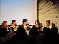 どんどん文章の専門用語で話し始める木村とせきしろにKBBYはただひたすら「へえー」とコメント。